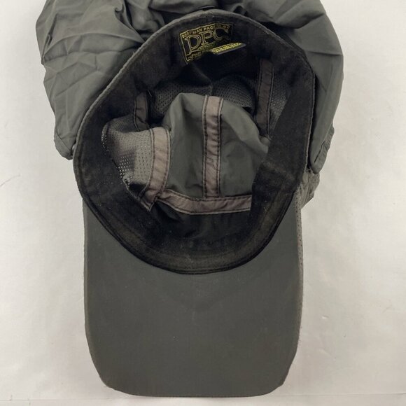 Dorfman Pacific 5 Panel Hat Packable Neck Flap Gray XL Drawstring Fish Hike - Picture 11 of 11